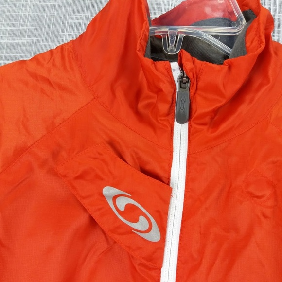 salomon white and orange